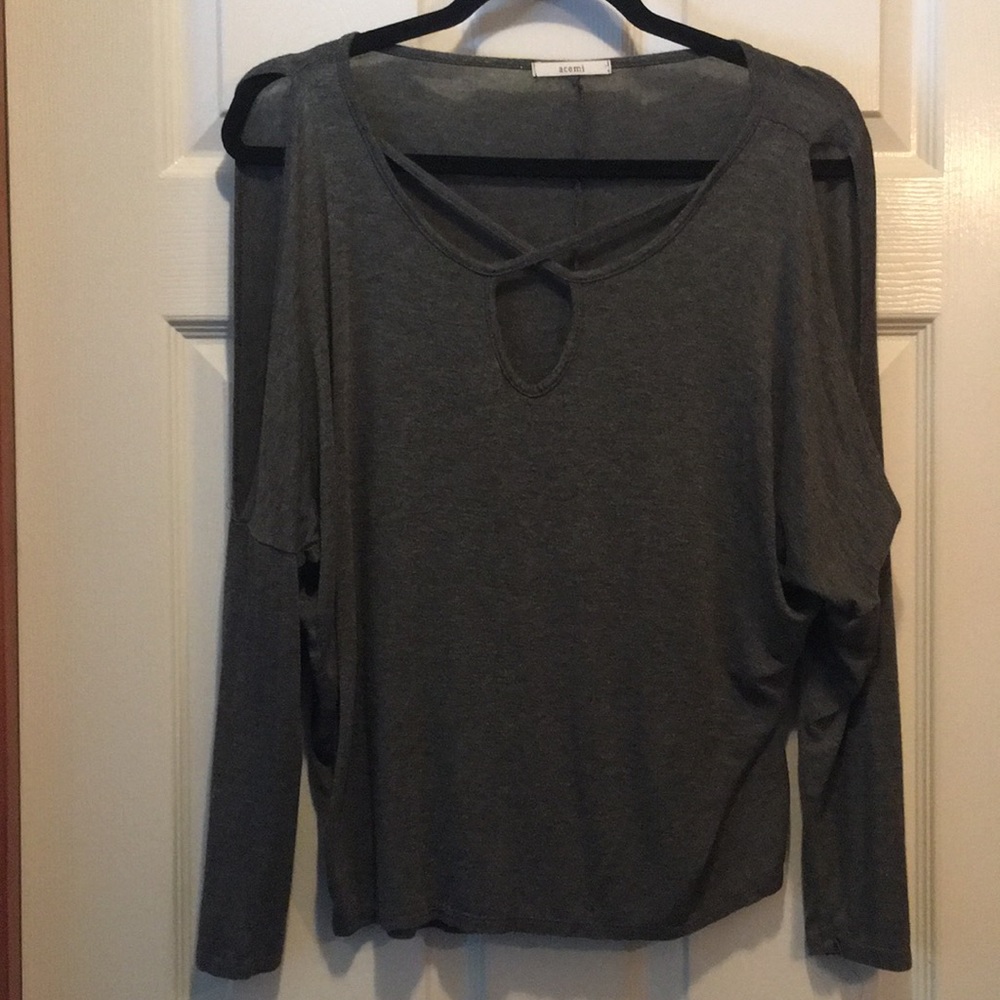 Acemi blouse , grey